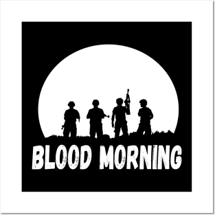 Blood Morning Posters and Art